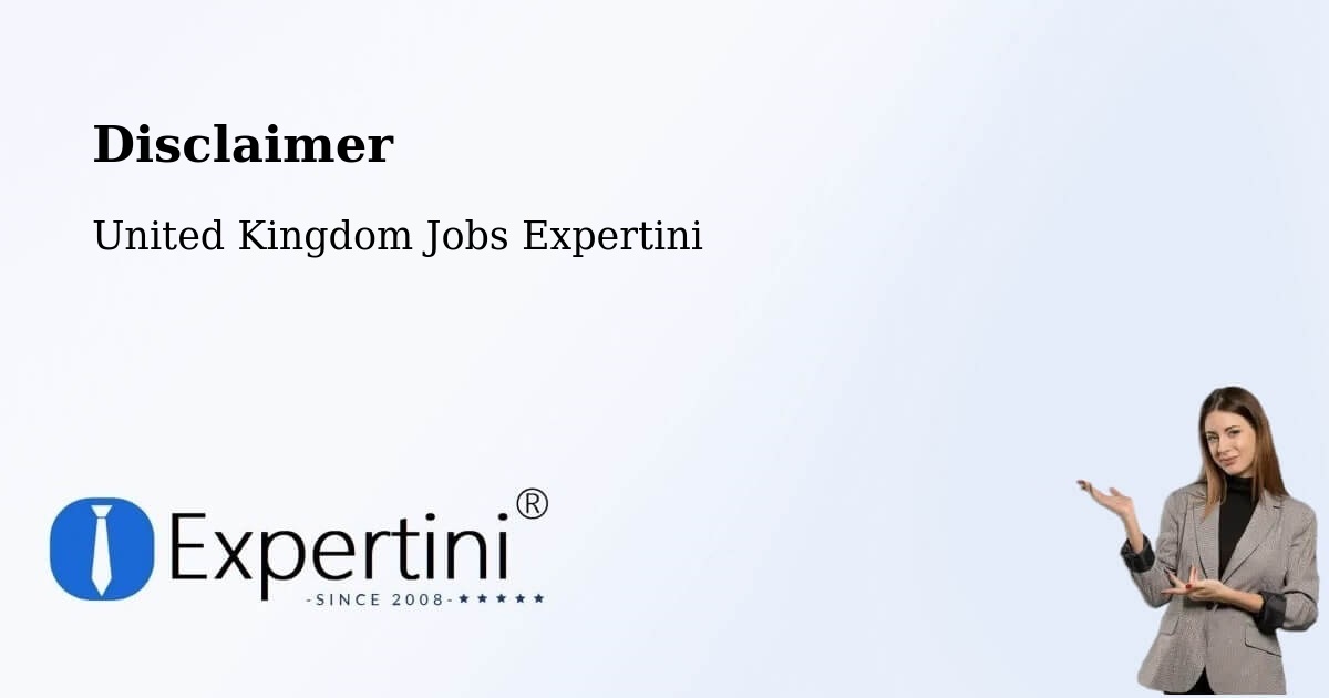 Disclaimer – Surbiton - United Kingdom Jobs Expertini