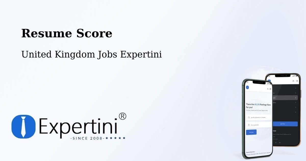 Resume Score & Job Description Match Tool – Surbiton - United Kingdom Jobs Expertini